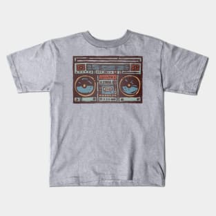 Vintage Boom Box Kids T-Shirt